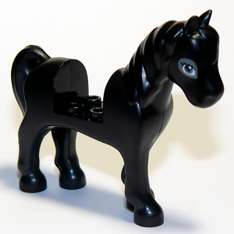 LEGO® los onderdeel Landdier in kleur Zwart 93083c01pb11