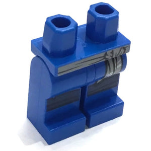 LEGO® los onderdeel Benen met Motief Blauw 970c00pb0580