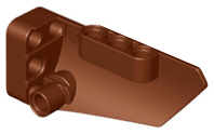 Plaatje in Gallery viewer laden, LEGO® los onderdeel Technisch Paneel Roodachtig Bruin 64683