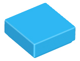Plaatje in Gallery viewer laden, LEGO® los onderdeel Tegel Algemeen Donker Azuurblauw 3070