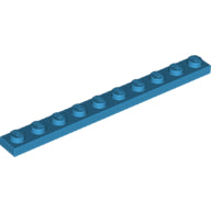LEGO® los onderdeel Plaat Algemeen Donker Azuurblauw 4477