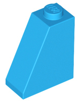 LEGO® los onderdeel Dakpan Algemeen Donker Azuurblauw 60481