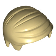 LEGO® los onderdeel Haar in kleur Geelbruin 99930