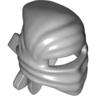 LEGO® onderdeel Hoofddeksels Licht Blauwachtig Grijs 30177