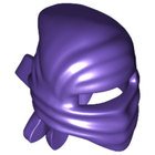 LEGO® los onderdeel Hoofddeksels in kleur Donkerpaars 30177