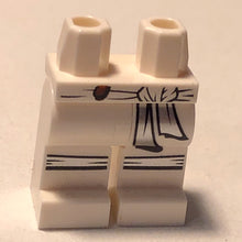 Plaatje in Gallery viewer laden, LEGO® los onderdeel Benen met Motief Wit 970c00pb0589