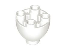 Plaatje in Gallery viewer laden, LEGO® los onderdeel Steen Rond in kleur Wit 24947