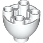 LEGO® los onderdeel Steen Rond in kleur Wit 24947