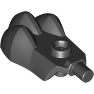 LEGO® los onderdeel Dier Onderdelen in kleur Zwart 15090