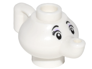 LEGO® los onderdeel Accessoire met Motief Wit 23986pb01