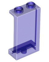 Plaatje in Gallery viewer laden, LEGO® los onderdeel Paneel in kleur Doorzichtig Paars 87544