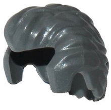 Plaatje in Gallery viewer laden, LEGO® los onderdeel Haar Donker Blauwachtig Grijs 21268