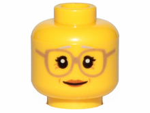 Plaatje in Gallery viewer laden, LEGO® los onderdeel Hoofd in kleur Geel 3626cpb1568
