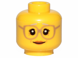LEGO® los onderdeel Hoofd in kleur Geel 3626cpb1568