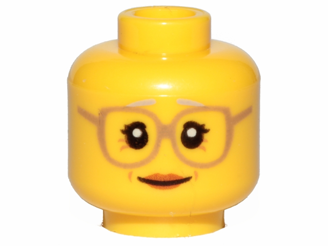 LEGO® los onderdeel Hoofd in kleur Geel 3626cpb1568