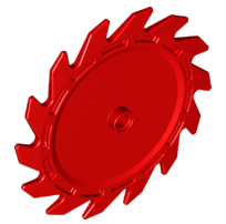 LEGO® los onderdeel Technisch in kleur Rood 61403