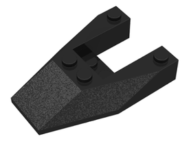 LEGO® los onderdeel Wig in kleur Zwart 6153a