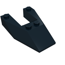 Plaatje in Gallery viewer laden, LEGO® los onderdeel Wig in kleur Zwart 6153a