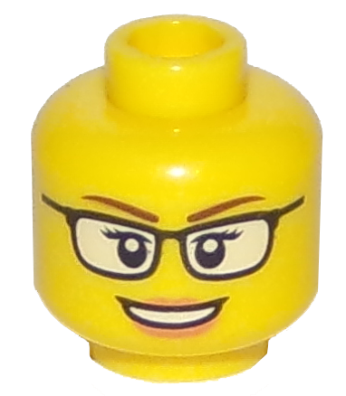 LEGO® los onderdeel Hoofd in kleur Geel 3626cpb1567