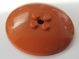 LEGO® los onderdeel Schaal in kleur Donker Oranje 44375b