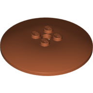 Plaatje in Gallery viewer laden, LEGO® los onderdeel Schaal in kleur Donker Oranje 44375b