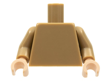 Plaatje in Gallery viewer laden, LEGO® los onderdeel Lijf in kleur Donker Geelbruin 973c074