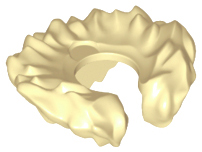 LEGO® los onderdeel Lijf Accessoire in kleur Geelbruin 26066