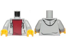 Plaatje in Gallery viewer laden, LEGO® Lijf met Motief Licht Blauwachtig Grijs 973pb2066c02