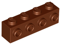 LEGO® los onderdeel Steen Aangepast Roodachtig Bruin 30414