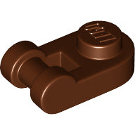LEGO® los onderdeel Plaat Rond Roodachtig Bruin 26047