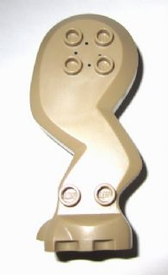 LEGO® los onderdeel Dier Onderdelen Donker Geelbruin 26271