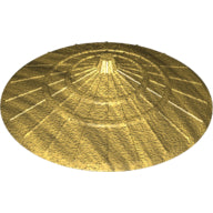 Plaatje in Gallery viewer laden, LEGO® los onderdeel Hoofddeksels in kleur Parel Goud 93059