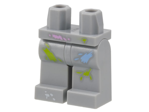 LEGO® Benen met Motief Licht Blauwachtig Grijs 970c00pb0525