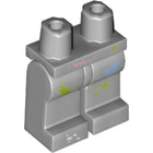 LEGO® Benen met Motief Licht Blauwachtig Grijs 970c00pb0525