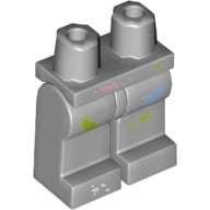 LEGO® Benen met Motief Licht Blauwachtig Grijs 970c00pb0525