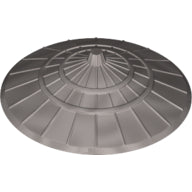 LEGO® los onderdeel Hoofddeksels in kleur Zilver 93059