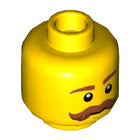 LEGO® los onderdeel Hoofd in kleur Geel 3626cpb1564