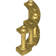 Plaatje in Gallery viewer laden, LEGO® los onderdeel Hek in kleur Parel Goud 21229