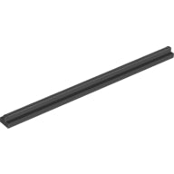 Plaatje in Gallery viewer laden, LEGO® los onderdeel Rails in kleur Zwart 3228c