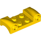 LEGO® los onderdeel Spatbord in kleur Geel 93590