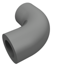 LEGO® los onderdeel Steen Rond Parel Donkergrijs 25214