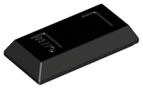 Plaatje in Gallery viewer laden, LEGO® los onderdeel Accessoire in kleur Zwart 99563