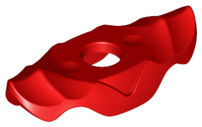 LEGO® los onderdeel Lijf Accessoire in kleur Rood 11438