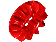 LEGO® los onderdeel Technische Tandwiel in kleur Rood 6589