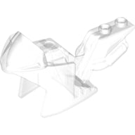 LEGO® los onderdeel Fiets & Motor in kleur Doorzichtig 18895