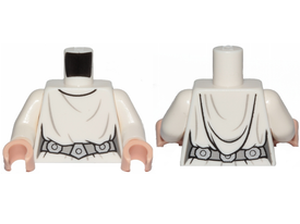 LEGO® los onderdeel Lijf met Motief Wit 973pb2692c01
