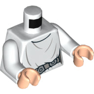 LEGO® los onderdeel Lijf met Motief Wit 973pb2692c01