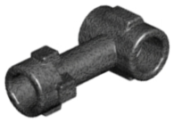 LEGO® los onderdeel Staaf in kleur Parel Donkergrijs 92690