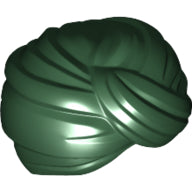 Plaatje in Gallery viewer laden, LEGO® los onderdeel Hoofddeksels in kleur Donkergroen 18822