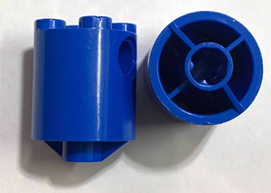 LEGO® los onderdeel Steen Rond in kleur Blauw 30361c